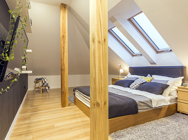 Mit einem Dachausbau vom Fachmann attraktiven Wohnraum gewinnen